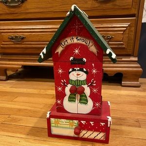 Christmas decoration house